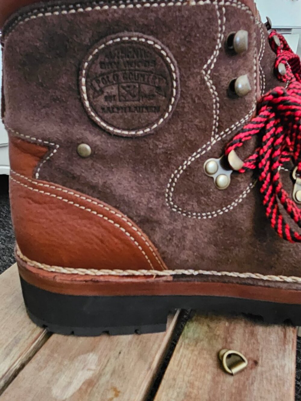Polo Ralph Lauren Suede Hiking Boots - Picture 8 of 11